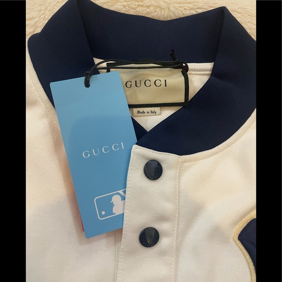 Gucci x Yankees New York Sweatshirt White Sz M - Picture 3 of 10